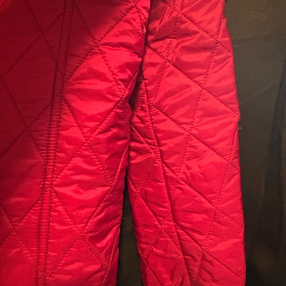 Girls size 10 Burberry quilted coat - Picture 5 of 13